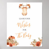 Fall Pumpkin Floral Baby Kleidung Verließ Ihre Wün