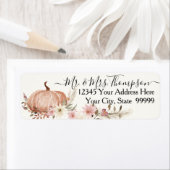 Fall Pumpkin Floral Foliage Pampas Grass Return (Insitu)