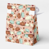 Fall Pumpkin Floral Geschenkschachtel (Rückseite)