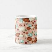 Fall Pumpkin Floral Kaffeetasse (Mittel)