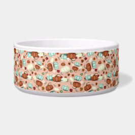 Fall Pumpkin Floral Napf
