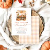 Fall Pumpkin Fresh off Market Brautparty Einladung