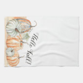 Fall Pumpkin Geschirrtuch (Horizontal)