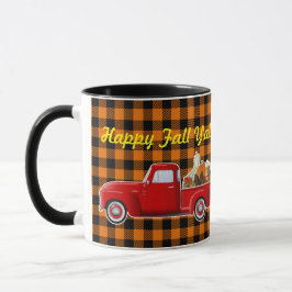 Fall Pumpkin Gewürz Latte Little Red Truck Tasse