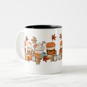 Fall Pumpkin Gewürz Latte Tasse (Vorderseite Links)