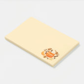 Fall Pumpkin Gewürz Post-It Notes Klebezettel (angewinkelt)