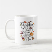 Fall Pumpkin Gewürz und alles Nizza Kaffeetasse (Links)