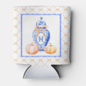 Fall Pumpkin | Ginger Jar Monogram Dosenkühler (Vorderseite)