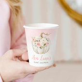 Fall Pumpkin Girl Babydusche Personalisiert Pappbecher