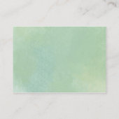 Fall Pumpkin Greenery Baby Shower schätzt wie viel Begleitkarte (Rückseite)