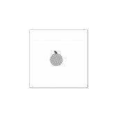 Fall Pumpkin Gummistempel (Prägung)