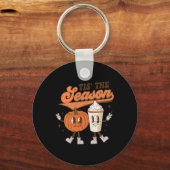 Fall Pumpkin Halloween Kostüm Dies ist die Jahresz Schlüsselanhänger (Vorderseite)