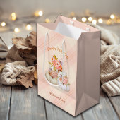 Fall Pumpkin Harvest Pink Erntedank anpassen Geschenkpapier Set