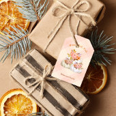 Fall Pumpkin Harvest Pink Erntedank anpassen Geschenkpapier Set