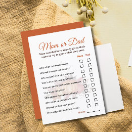 Fall Pumpkin Herbst BabyShower Raten Sie, wer Game Einladung