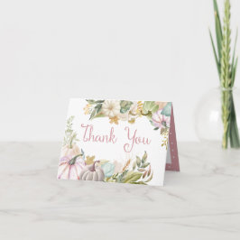 Fall Pumpkin Herbst Dankeschön Karte