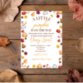 Fall Pumpkin ist auf dem Weg Einladung