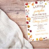 Fall Pumpkin ist auf dem Weg Einladung