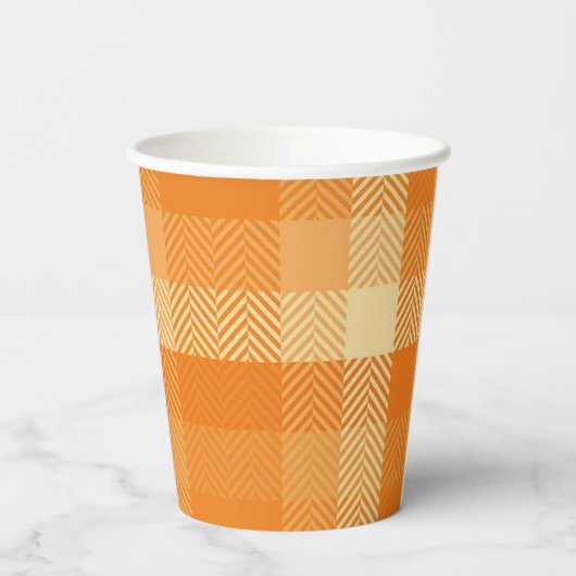 Fall Pumpkin ist Brechen Kaffee Dusche Papier Tass Pappbecher (Rückseite)