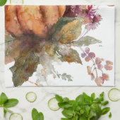 Fall Pumpkin Kitchen Handtücher (Gefaltet)