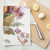 Fall Pumpkin Kitchen Handtücher (Viertel Falte)