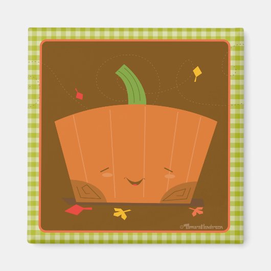 Fall Pumpkin Magnet (Vorne)
