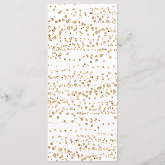 Fall Pumpkin Menus Menükarte (Rückseite)