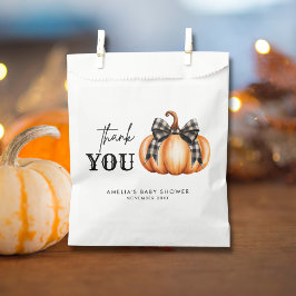 Fall Pumpkin Modern Fevor Bags Geschenktütchen