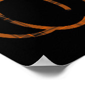 Fall Pumpkin Niedlicher Erntedank Herbst Buffalo P Poster (Ecke)