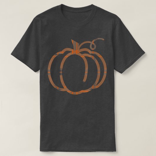 Fall Pumpkin Niedlicher Erntedank Herbst Buffalo P T-Shirt (Design vorne)