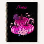 Fall Pumpkin-Notebook Notizblock (Vorderseite)