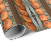 Fall Pumpkin Pair Geschenkpapier (Rolleneckpunkt)