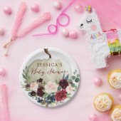 Fall Pumpkin Paper Plate Pappteller (Party)