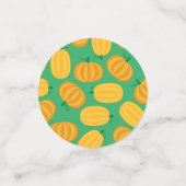 Fall Pumpkin Patch 1 Geburtstag Party Thema Konfetti (Klein Vorderseite)