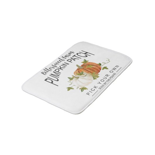 FALL PUMPKIN PATCH BADEMATTE (Schrägansicht)