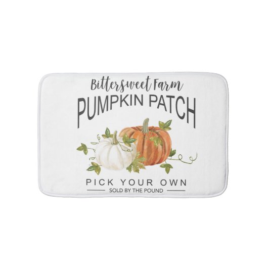 FALL PUMPKIN PATCH BADEMATTE (Vorderseite)
