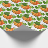 Fall Pumpkin Patch Geschenkpapier (Ecke)