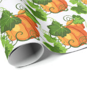 Fall Pumpkin Patch Geschenkpapier (Rolleneckpunkt)