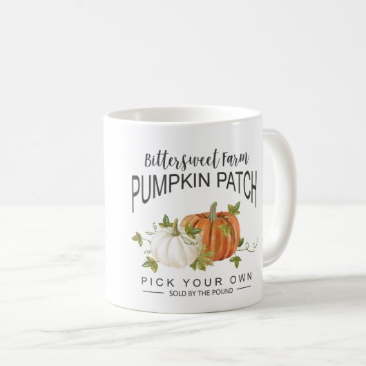 FALL PUMPKIN PATCH KAFFEETASSE (VorderseiteRechts)