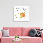 FALL PUMPKIN PATCH LEINWANDDRUCK (Insitu (Wohnzimmer))