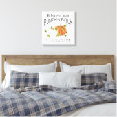 FALL PUMPKIN PATCH LEINWANDDRUCK (Insitu (Schlafzimmer))