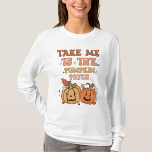 Fall Pumpkin Patch Liebhaber fallen Spaß T-Shirt