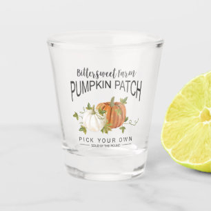 FALL PUMPKIN PATCH SCHNAPSGLAS