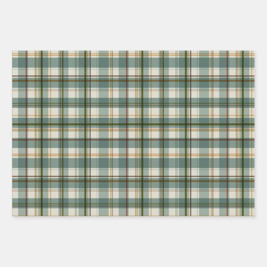 Fall Pumpkin Patch Truck Kariert Geschenkpapier Set (Vorderseite 3)