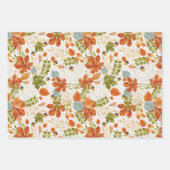 Fall Pumpkin Patch Truck Kariert Geschenkpapier Set (Vorderseite 2)