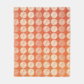 Fall Pumpkin Pattern Fleecedecke (Vorderseite)