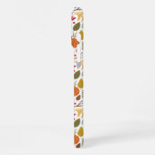 Fall Pumpkin Pattern iPhone Hülle (Linke Seite)