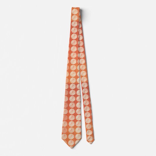 Fall Pumpkin Pattern Krawatte (Vorderseite)