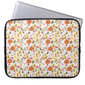 Fall Pumpkin Pattern Laptopschutzhülle (Vorderseite)