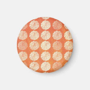 Fall Pumpkin Pattern Magnet